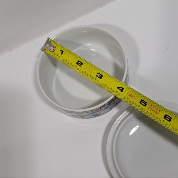 Tiffany Company Globe Trinket Box With Gold Trim - Picture 10 of 12